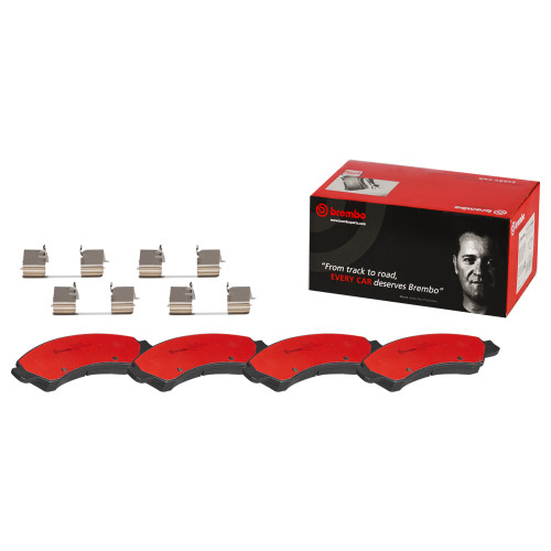 Premium NAO Ceramic OE Equivalent Front Brake Pad Set | BBBP10034N