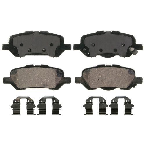 QuickStop Rear Disc Brake Pad Set Ceramic | WAGZD1402