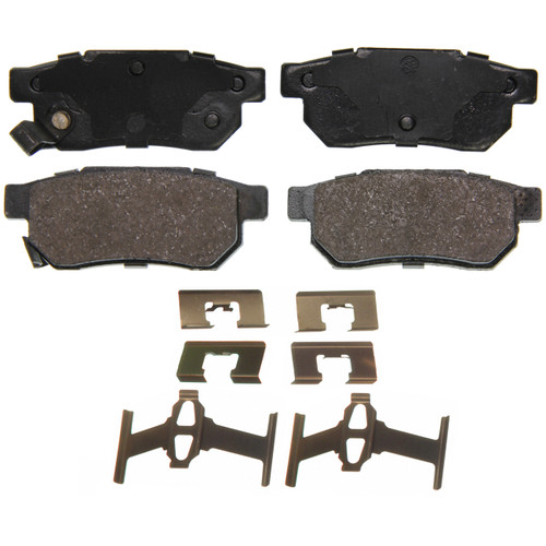 QuickStop Rear Disc Brake Pad Set Ceramic | WAGZD374