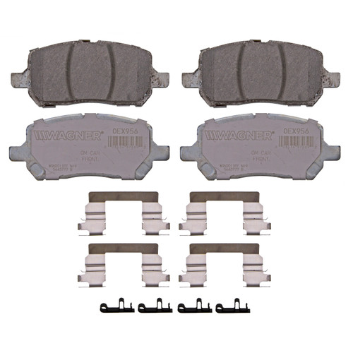 OEX Front Disc Brake Pad Set Premium Ceramic | WAGOEX956