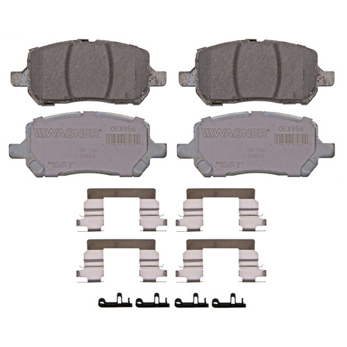 OEX Front Disc Brake Pad Set Premium Ceramic | WAGOEX956