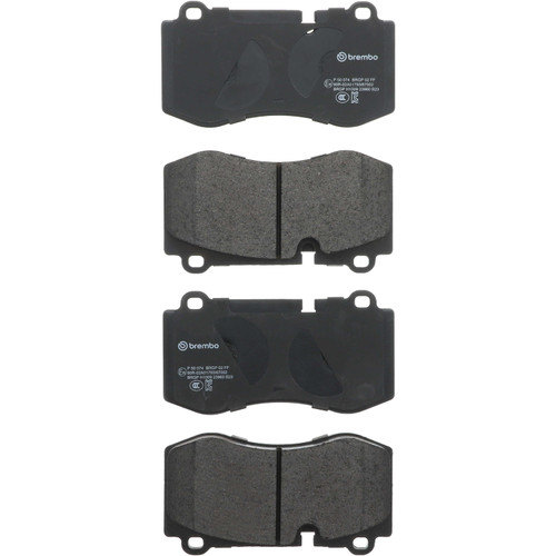 Premium Low-Met OE Equivalent Front Brake Pad Set | BBBP50074
