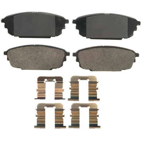 QuickStop Rear Disc Brake Pad Set Ceramic | WAGZD892