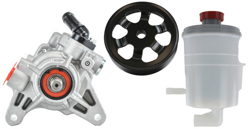 New Hydraulic Power Steering Pump Kit, Includes Pulley, Return Pipe, O-Ring | AAE5689NKTB