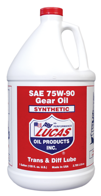 Synthetic SAE 75W90 Gear Oil, Trans & Diff Lube - 3.78L | LUC20048