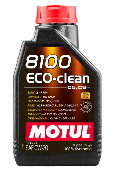 8100 Eco-clean 0W20 Synthetic Engine Oil - 1L | MOT108813