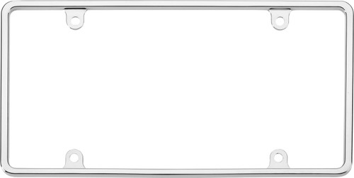 Slim Rim License Plate Frame (Chrome) | CAC21330