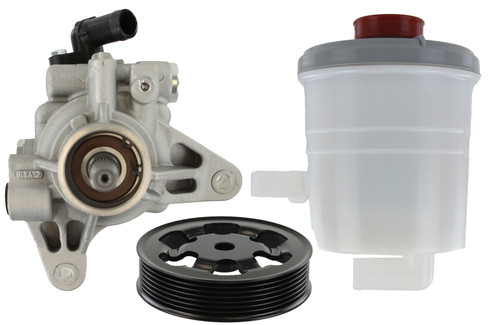 New Hydraulic Power Steering Pump Kit, Includes Pulley, Return Pipe, O-Ring | AAE5707NKTC