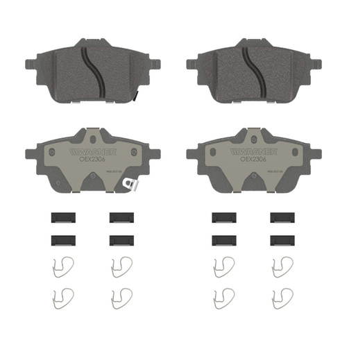 OEX Rear Disc Brake Pad Set Premium Ceramic | WAGOEX2306
