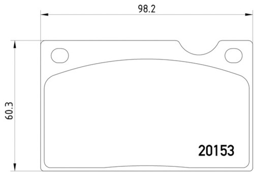 Disc Brake Pad Set | PGD355 018 391