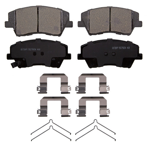 QuickStop Front Disc Brake Pad Set Ceramic | WAGZD1912