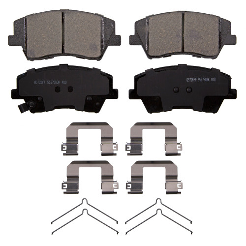 QuickStop Front Disc Brake Pad Set Ceramic | WAGZD1912