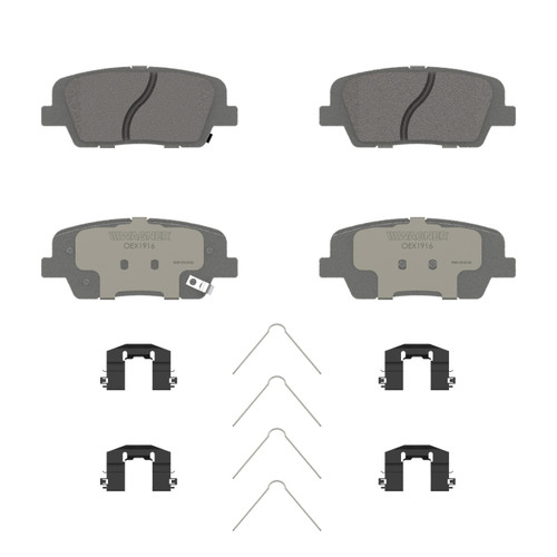 OEX Rear Disc Brake Pad Set Premium Ceramic | WAGOEX1916
