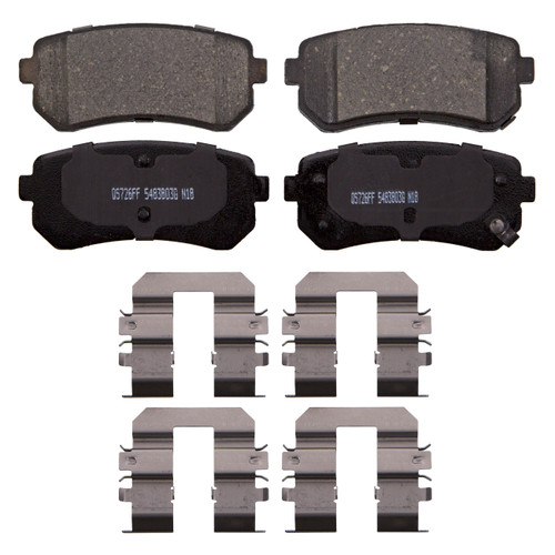 QuickStop Rear Disc Brake Pad Set Ceramic | WAGZD1856