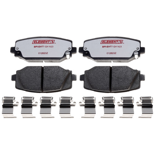 Element3 Hybrid Technology Rear Disc Brake Pad Set | RAYEHT2411H