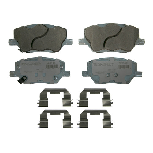 OEX Front Disc Brake Pad Set Premium Ceramic | WAGOEX1811