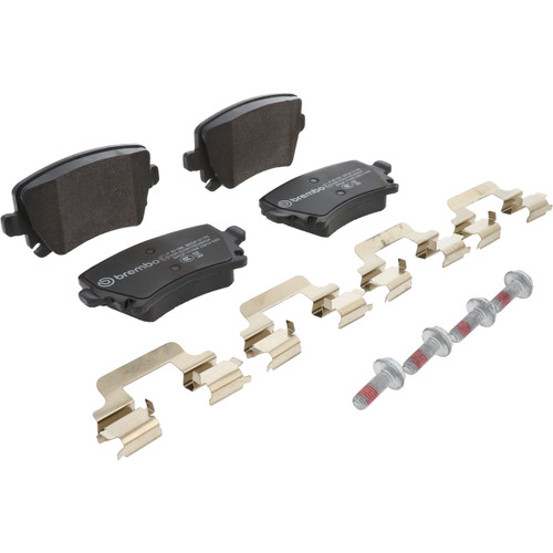 Premium Low-Met OE Equivalent Rear Disc Brake Pad Set | BBBP85095