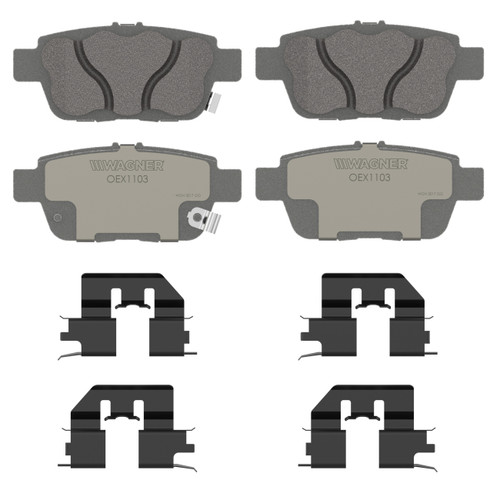 OEX Rear Disc Brake Pad Set Premium Ceramic | WAGOEX1103