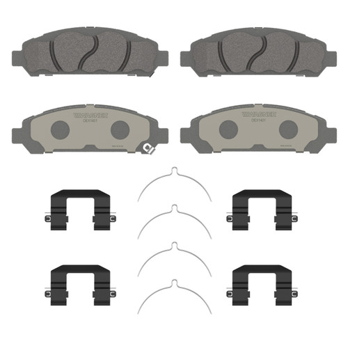 OEX Front Disc Brake Pad Set Premium Ceramic | WAGOEX1401