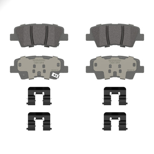 OEX Rear Disc Brake Pad Set Premium Ceramic | WAGOEX1594