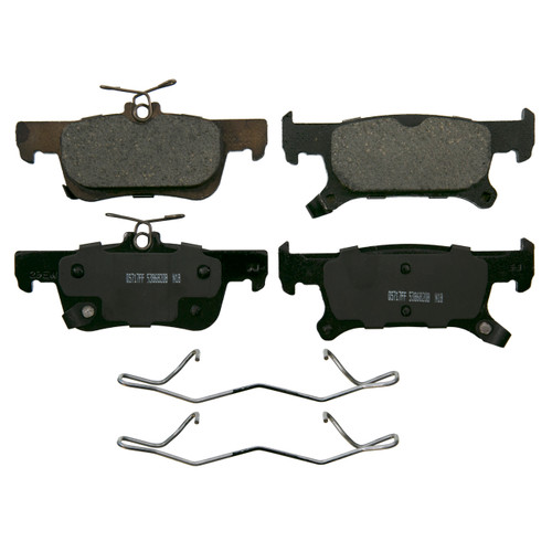 QuickStop Rear Disc Brake Pad Set Ceramic | WAGZD2025