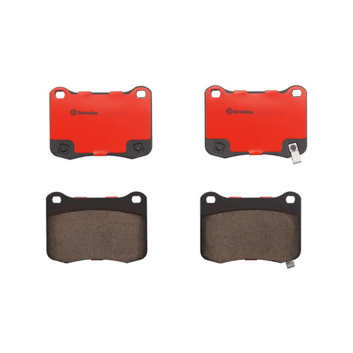 Premium NAO Ceramic OE Equivalent Rear Disc Brake Pad Set | BBBP83134N