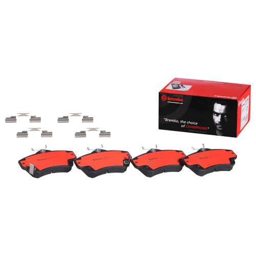 Premium NAO Ceramic OE Equivalent Front Brake Pad Set | BBBP11012N