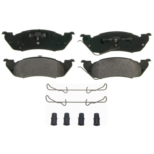 QuickStop Front Disc Brake Pad Set Semi-Metallic | WAGZX529A
