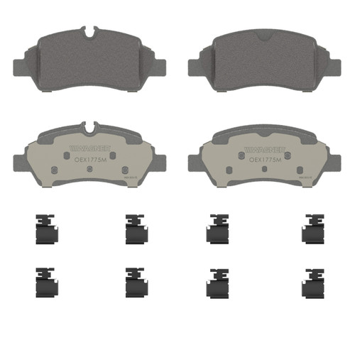 OEX Rear Disc Brake Pad Set Premium Semi-Metallic | WAGOEX1775M