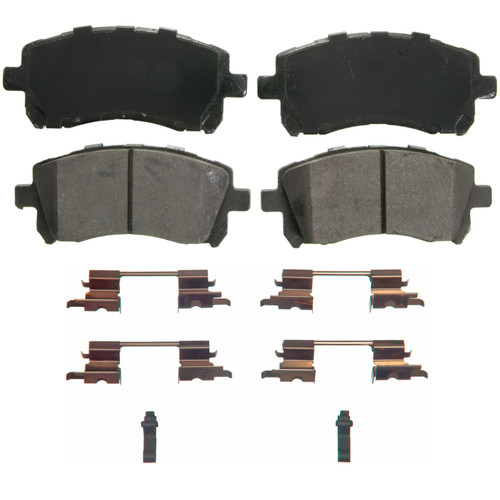 QuickStop Front Disc Brake Pad Set Ceramic | WAGZD721