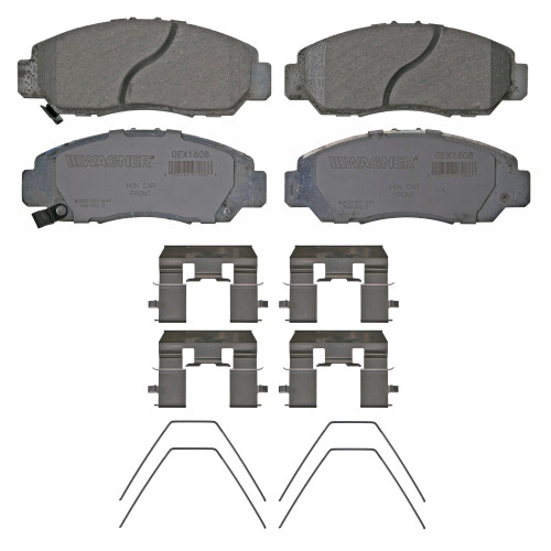 OEX Front Disc Brake Pad Set Premium Ceramic | WAGOEX1608
