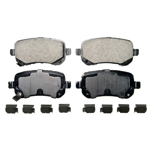 QuickStop Rear Disc Brake Pad Set Ceramic | WAGZD1326