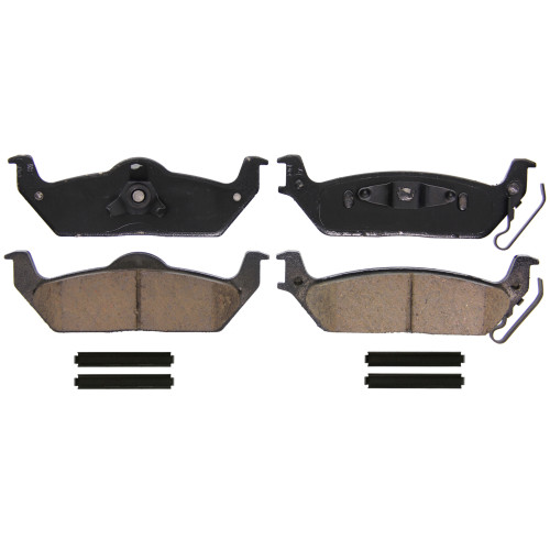 QuickStop Rear Disc Brake Pad Set Ceramic | WAGZD1012