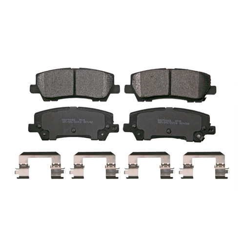 QuickStop Rear Disc Brake Pad Set Semi-Metallic | WAGZX1810