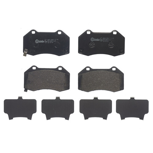 Premium Low-Met OE Equivalent Front Brake Pad Set | BBBP23182