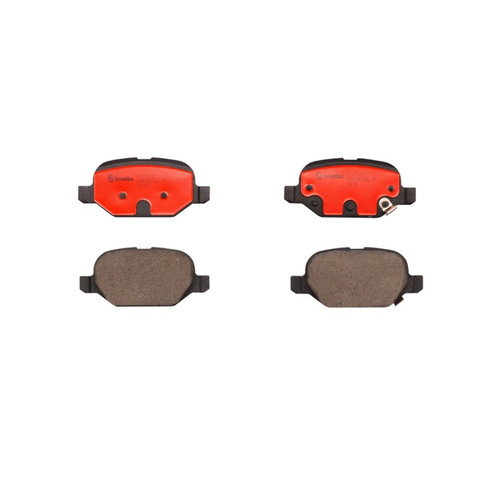 Premium NAO Ceramic OE Equivalent Rear Disc Brake Pad Set | BBBP23151N