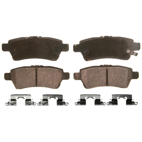 QuickStop Rear Disc Brake Pad Set Ceramic | WAGZD1101