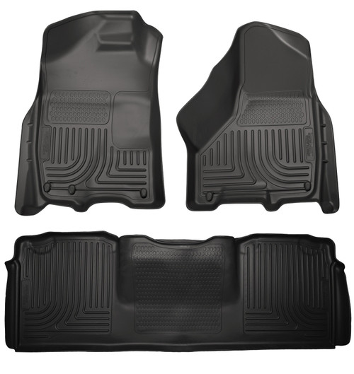 Weatherbeater - Front & 2nd Seat Floor Liners, Black | 98H99041