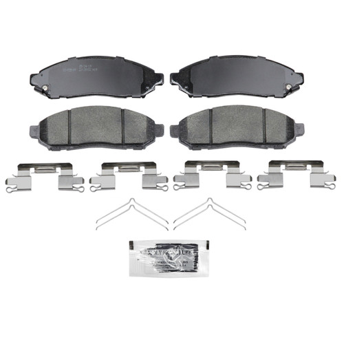 QuickStop Front Disc Brake Pad Set Ceramic | WAGZD1900