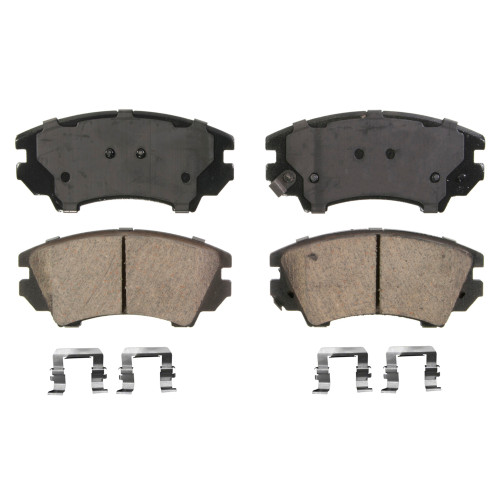 QuickStop Front Disc Brake Pad Set Ceramic | WAGZD1404