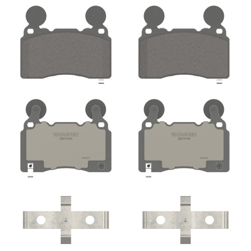 OEX Front Disc Brake Pad Set Premium Semi-Metallic | WAGOEX1474M