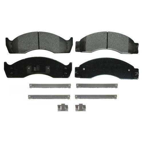 QuickStop Front/Rear Disc Brake Pad Set Semi-Metallic | WAGZX411