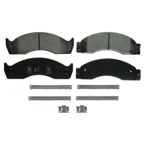 QuickStop Front/Rear Disc Brake Pad Set Semi-Metallic | WAGZX411
