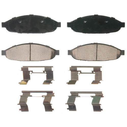 QuickStop Front Disc Brake Pad Set Ceramic | WAGZD997
