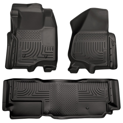 Weatherbeater - Front & 2nd Seat Floor Liners (Footwell Coverage) | 98H98721