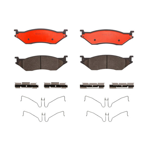 Front Premium NAO Ceramic OE Equivalent Pad | BBBP11037N