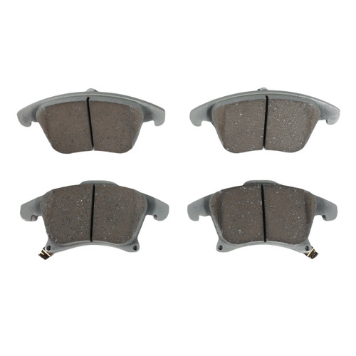 Premium NAO Ceramic OE Equivalent Front Brake Pad Set | BBBP24173N