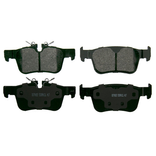 QuickStop Rear Disc Brake Pad Set Semi-Metallic | WAGZX1938