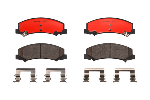 Premium NAO Ceramic OE Equivalent Front Brake Pad Set | BBBP10044N