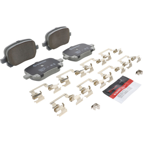 Premium NAO Ceramic OE Equivalent Front Brake Pad Set | BBBP83040N